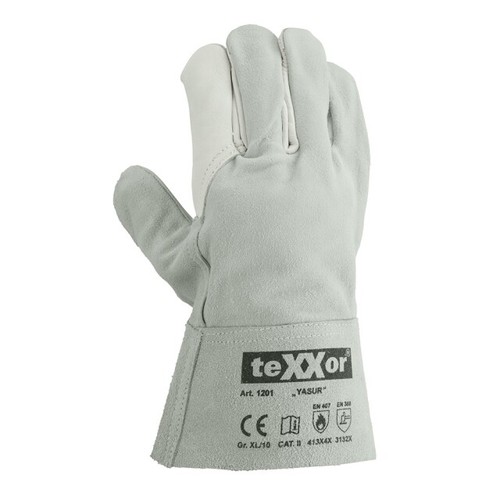 Rindvoll spaltleder handschuh - rindvoll,
