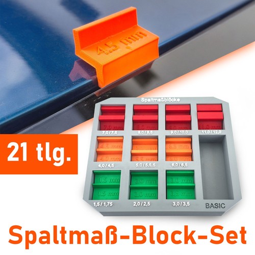 Spaltmaß blöcke set tlg - 21,