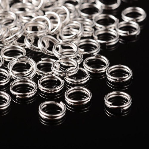 100x spaltringe 6mm doppelt - 100x,